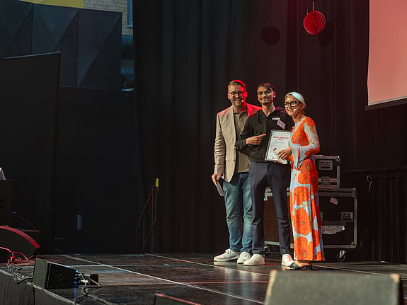 Prisutdelning under Riksårsmötet 2025
