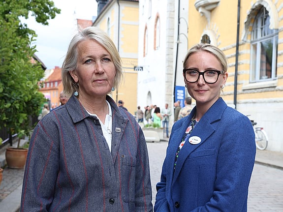 Ulrika Modéer och Li Nester Foto Sara Tingström